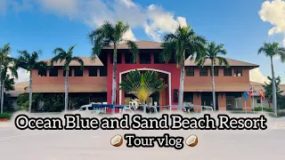 Ocean blue and sand beach resort | Punta Cana | Dominican Republic | Tour vlog