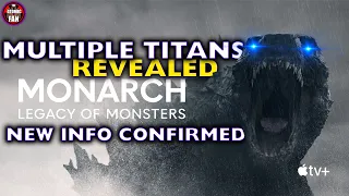 MULTIPLE TITANS Revealed for Apple TV Godzilla show | Monarch: Legacy of Monsters
