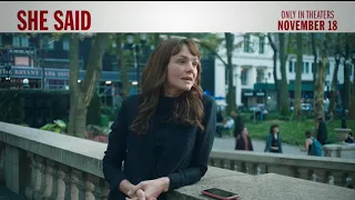 She Said (2022)  -  U.S. TV Spot ('tense')