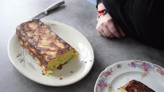 Un gâteau de pomme de terre