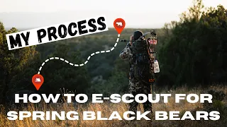 E-Scouting for Spring Black Bears - My Process