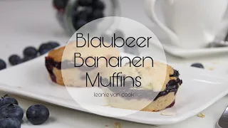 Blaubeer Bananen Muffins | leonievancook