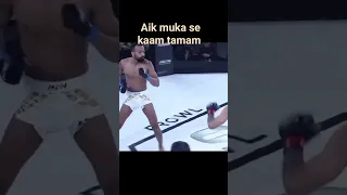 India vs Pakistan MMA Fight _ Uloomi Karim vs Dhruv Chaudhry MFN 10 _ Full Fight Video #shortvideo