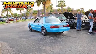 Mustang Week 2020 - Dave & Busters Meet & Greet Walk Around & Exits