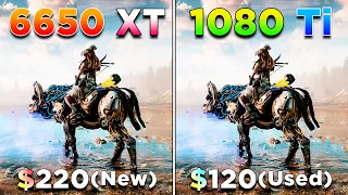 RX 6650 XT 8GB (New) vs GTX 1080 Ti 11GB (Used) | PC Gameplay Tested