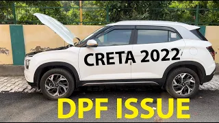 DPF Issue in the BS6 Creta 2022 | Dimaag Kharab ho gaya aaj toh | Full time waste and fuel waste