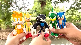 Sonic the hedgehog battle vs knuckes shadow tails amy metal werehog silver eggman  jet silver luigi