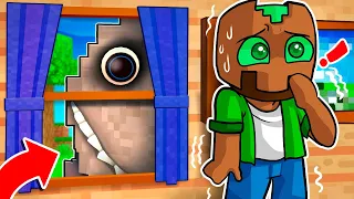 EL HOMBRE DE LA VENTANA EN MINECRAFT! 😰 MINECRAFT