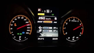 Mercedes Benz AMG GTS acceleration 0-300 KM/h