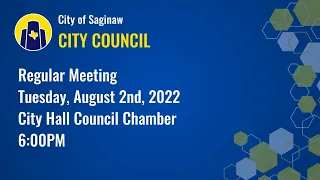 City Council Meeting - August 2, 2022