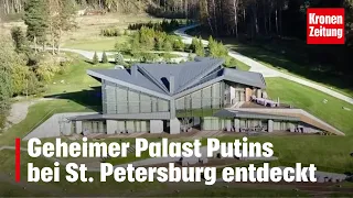 Geheimer Palast Putins bei St. Petersburg entdeckt | krone.tv NEWS