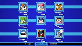 Mega Man 9 — Stage Select (Cover, Extended)