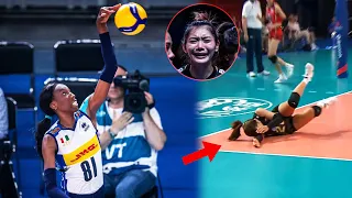 The Day Paola Egonu Destroyed Volleyball Team Thailand !!!