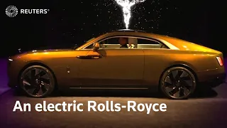 Rolls-Royce unveils its first fully electric car