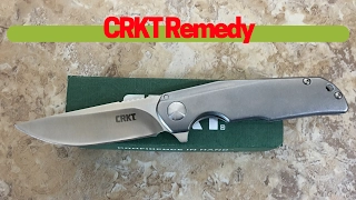 CRKT Remedy framelock flipper knife Liong Mah design a big winner for CRKT