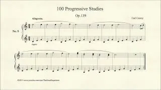 Czerny, 100 Progressive Studies, Op 139, No 5