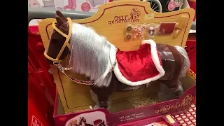 Winter Wonder Holiday Horse Our Generation Girl Doll Accessory!