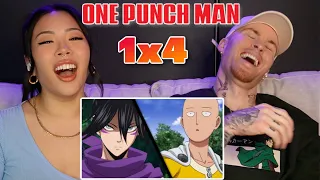 YO IS EVERY CHARACTER FUNNY?! 🤣 | One Punch Man Reaction S1 Ep 4