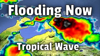 Strong Tropical Wave Causes Flooding