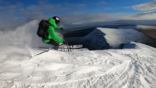 Incredible days' skiing in the Brecon Beacons