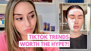 Reacting To Viral TikTok Trends & Products! | Dr. Shereene Idriss