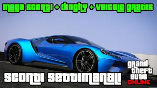 Dinghy Armato disponibile + Veicolo GRATIS  - Sconti e Soldi Doppi 25/02 - 04/03 GTA ONLINE ITA