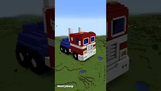 Minecraft: TRANSFORMERS OPTIMUS PRIME BUILD CHALLENGE ( 140,000 Blocks )