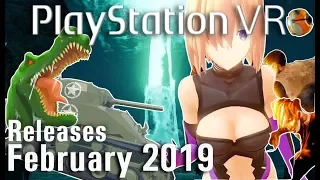 PSVR Releases February 2019 | 12 New upcoming Playstation VR games this month