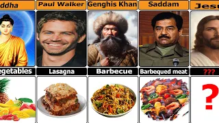 Influential People and their Favorite Food