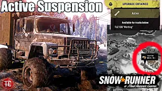 SnowRunner: TUZ 108 Warthog ACTIVE SUSPENSION LOCATION!