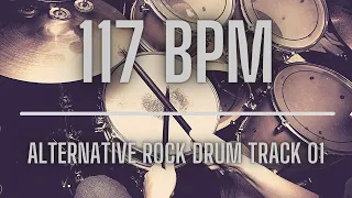 Alternative Rock drums only 117 BPM 1 by SolidTracks