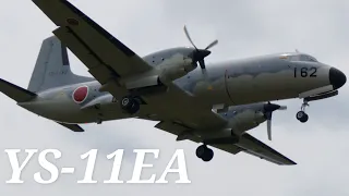 Super YS-11EA 162 Low Approach at Iruma Air Base [JASDF] Electronic Warfare Operation Group