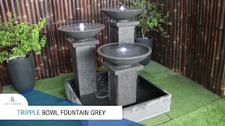 Triple Bowl Fountain