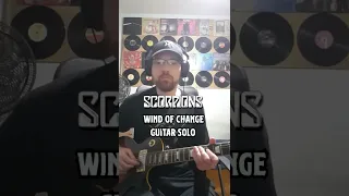 Scorpions - Wind of Change - Guitar Solo  #shorts