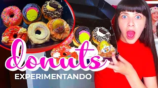 GIOVANNA ALPARONE PROVOU VÁRIOS DONUTS!! Até de ET 👽 #vlogdagi