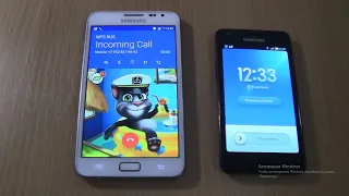 Incoming call & Ringing alarms at the Same Time   Samsung Galaxy Note 1  Android 7+S2 Custom MIUI
