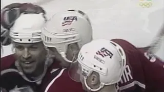 John LeClair 2nd Goal - USA vs. Finland, 2002 Olympics Round Robin