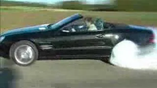 Mercedes Benz SL55 AMG Burnout