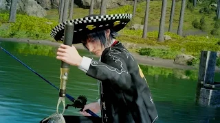 Final Fantasy XV Patch 1.09 One Hour Fishing Challenge