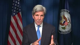 Special Presidential Envoy for Climate John Kerry accepting the 2024 ACR Climate Leadership Award