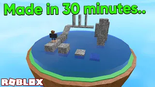 I Made a Roblox Game in 30 Minutes..