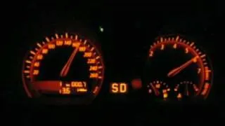 BMW Z4 3,0si Acceleration 0-200 km/h with 265 HP