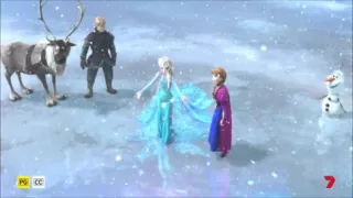 Channel 7 - Movie Promo - Frozen (22-Dec-2015)