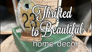 Thrift to Beautiful Home Decor