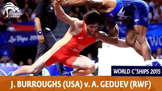 #TBT: TBT: Burroughs 🇺🇸 Beats Geduev to reach ’15 world finals