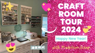 Craft Room Tour 2024 | MadeFromScrap