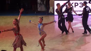 Danila Boriskin - Elizaveta Ulianova Cha-Cha WDSF Junior 2 ROC 2017