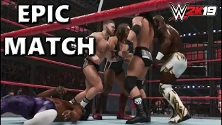 WWE 2K19 EPIC ELIMINATION CHAMBER MATCH!