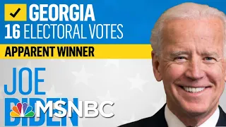 NBC News Projects Biden Is Apparent Winner In Georgia, Trump Wins North Carolina | Katy Tur | MSNBC