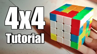 4x4 Rubik's cube Tutorial with Yau Method (in 10 minutes) Easiest tutorial